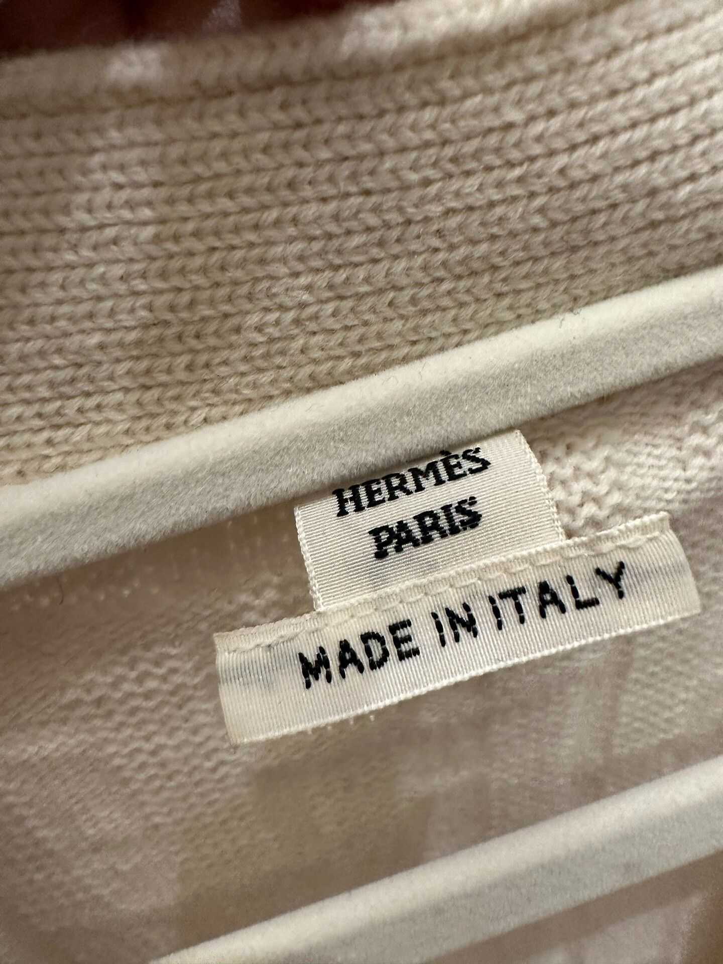 Hermes Hermes White Cardigan Sweater Size 34 Size US S / EU 44-46 / 1 - 4 Thumbnail