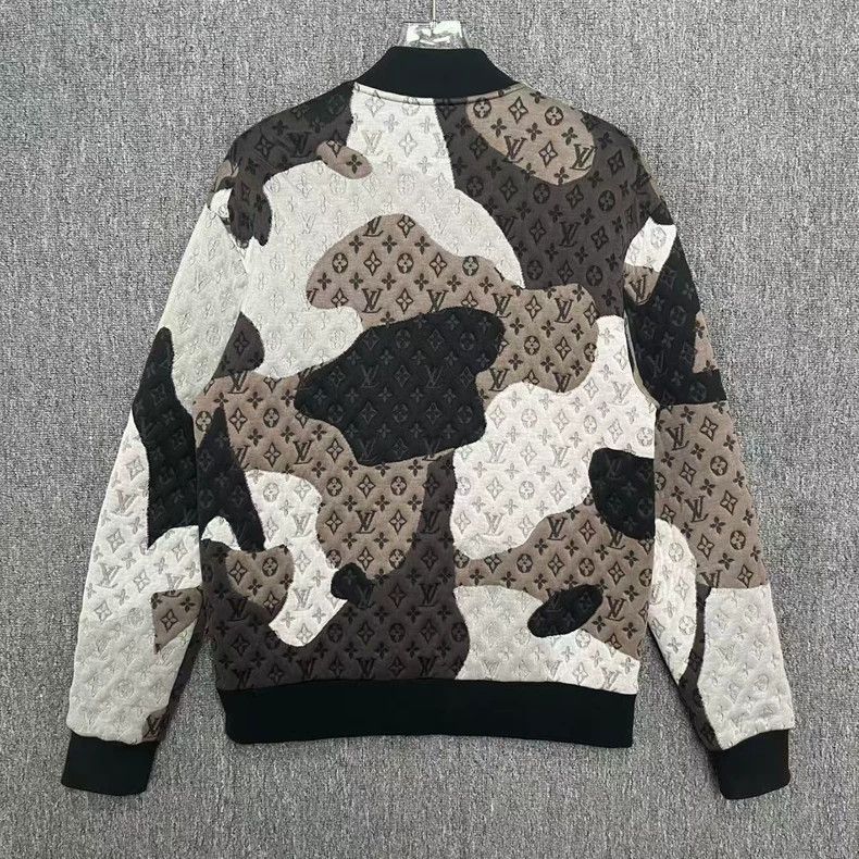 Louis Vuitton LV Face Print Baseball Jacket Size US M / EU 48-50 / 2 - 2 Thumbnail