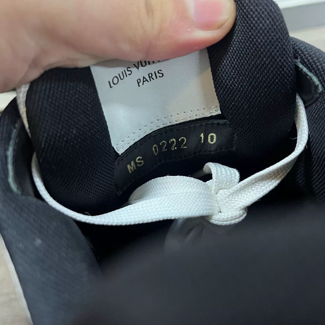 Louis Vuitton LV Trainer Black White Velcro Size 44 Size US 10.5 / EU 43-44 - 7 Thumbnail