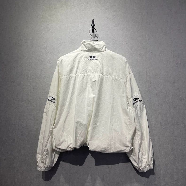 Balenciaga Balenciaga 3Blogo Embroidered Zip Jacket Size US XS / EU 42 / 0 - 2 Thumbnail