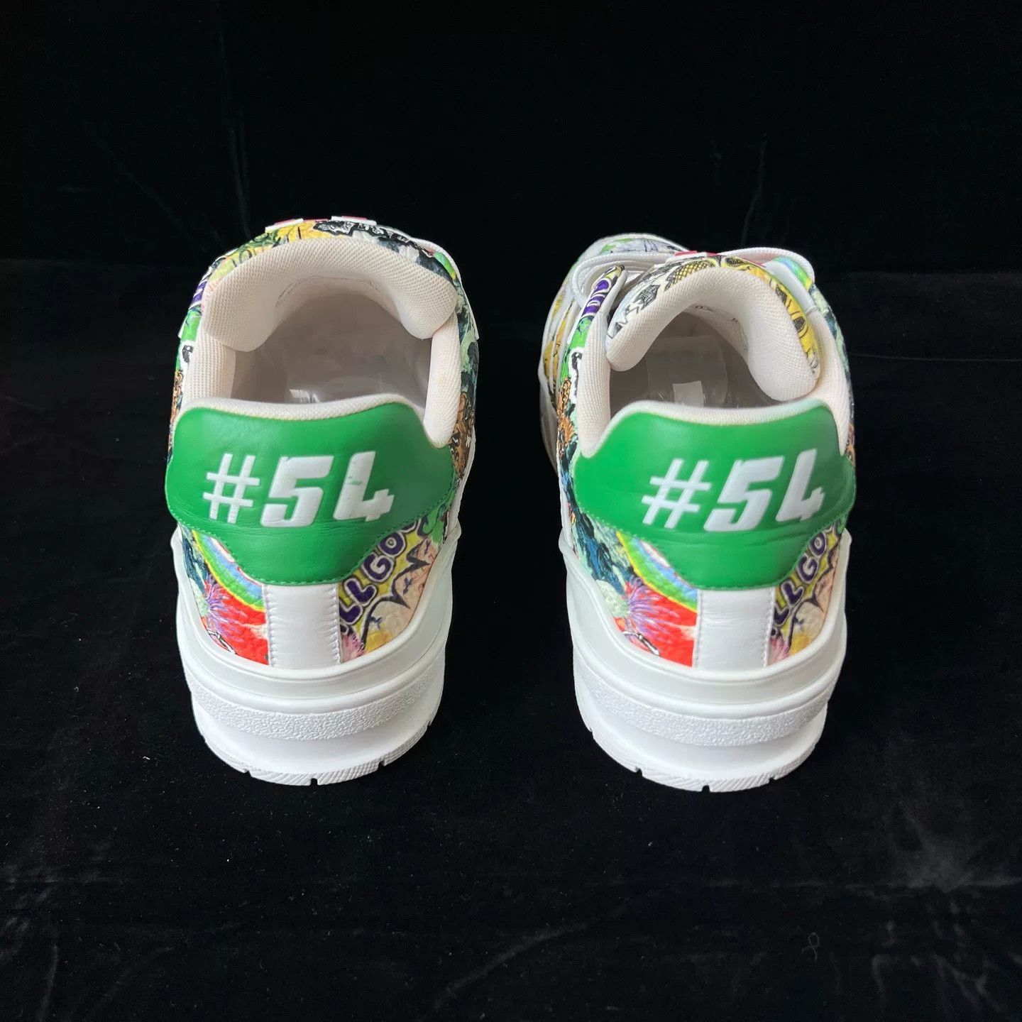 Louis Vuitton Louis Vuitton Trainer Graffiti Sneakers Size US 8.5 / EU 41-42 - 5 Thumbnail