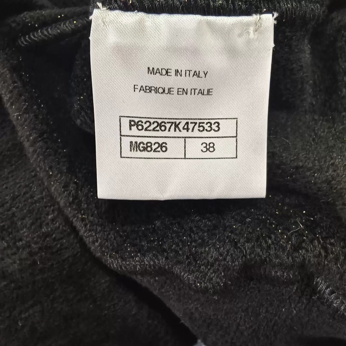 Chanel Chanel Black Gold Zip Hoodie Size US XS / EU 42 / 0 - 5 Thumbnail