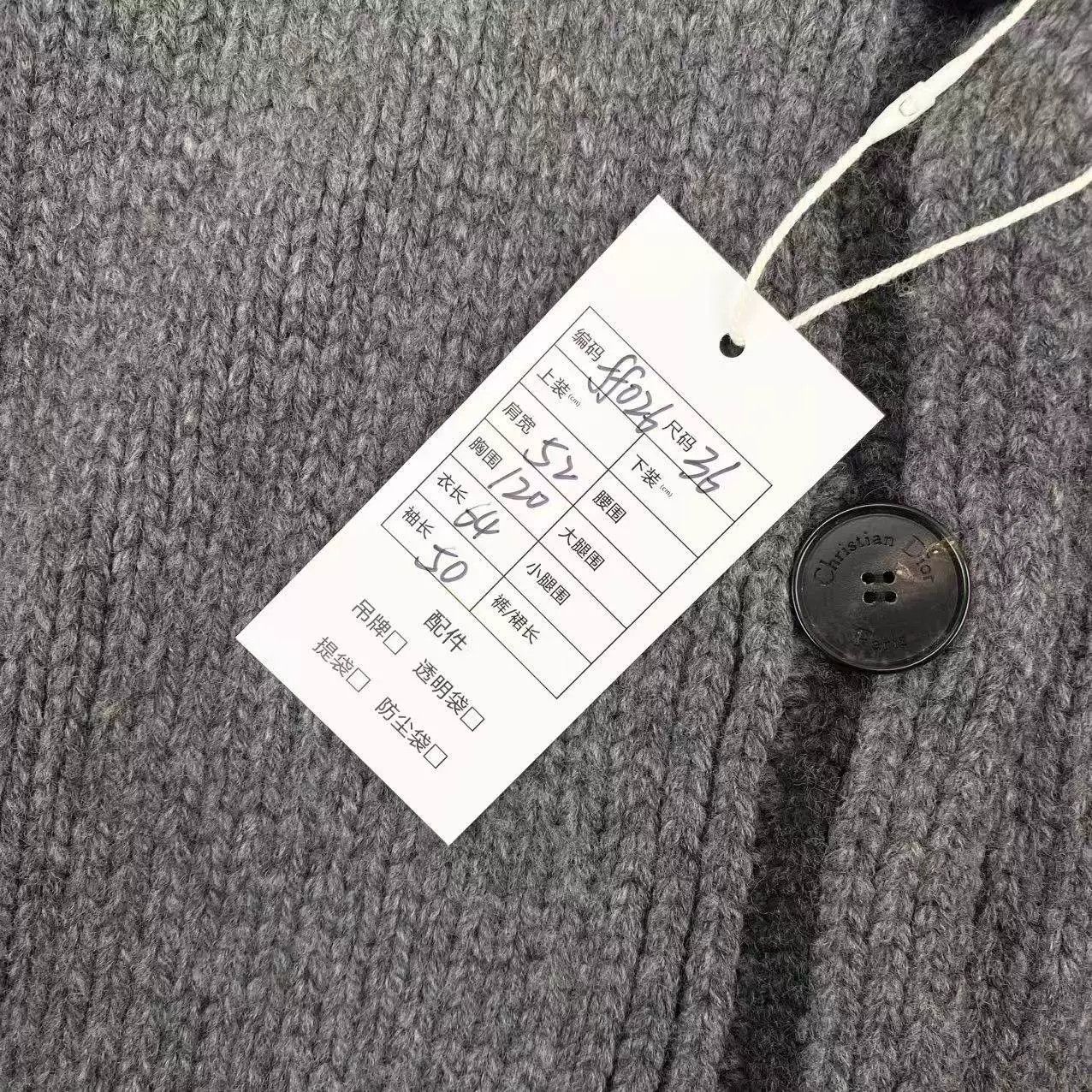 Dior Dior Wool Lucky Star Logo Cardigan Size US S / EU 44-46 / 1 - 6 Thumbnail