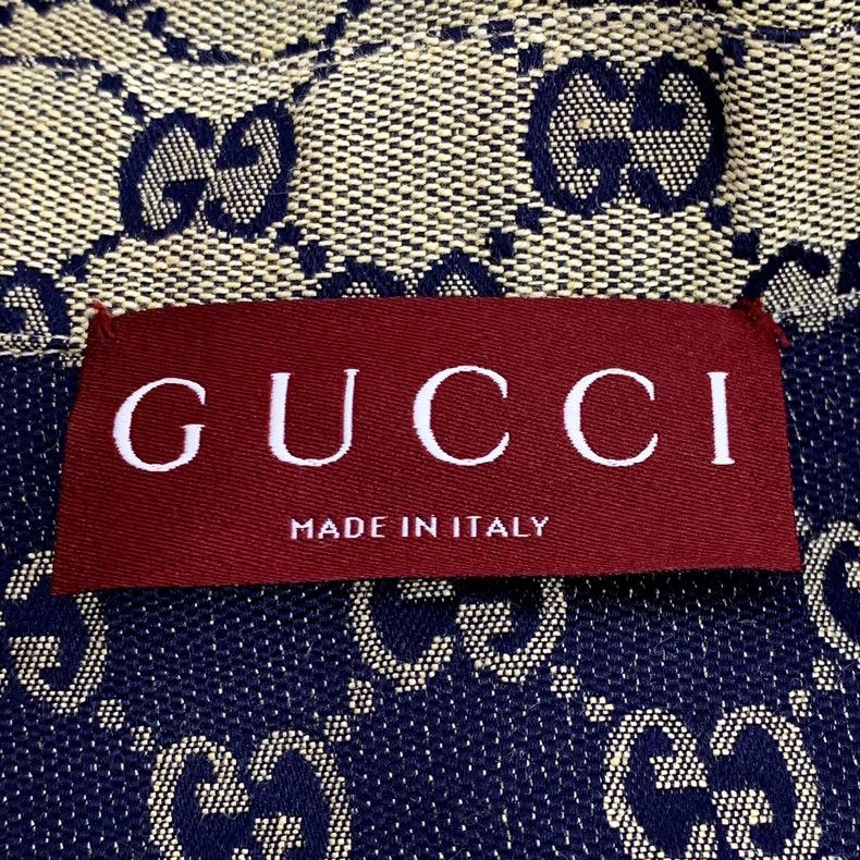 Gucci Gucci Brown Logo Print Short Sleeve Shirt Size US L / EU 52-54 / 3 - 5 Thumbnail