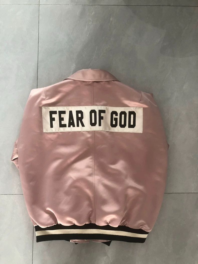 Fear of God Fear of God 5th Pink Silk Jacket Size US M / EU 48-50 / 2 - 2 Thumbnail