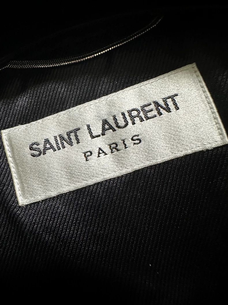 Saint Laurent Paris Saint Laurent SLP18FW LO1 Leather Jacket Size US XL / EU 56 / 4 - 3 Thumbnail