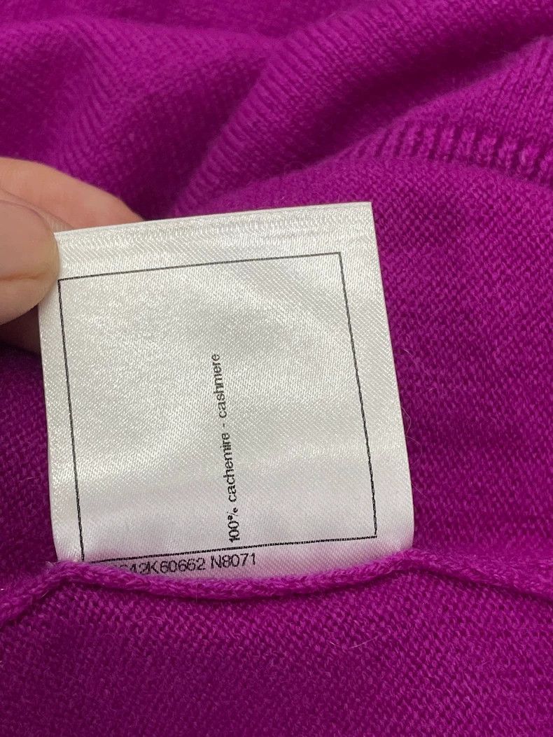 Chanel Chanel 20A Colorblock Cashmere Knit Top Size US S / EU 44-46 / 1 - 7 Thumbnail