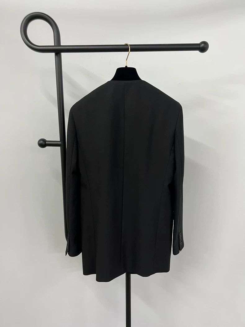 The Row The Row Black V-Neck Blazer Size US XS / EU 42 / 0 - 2 Thumbnail