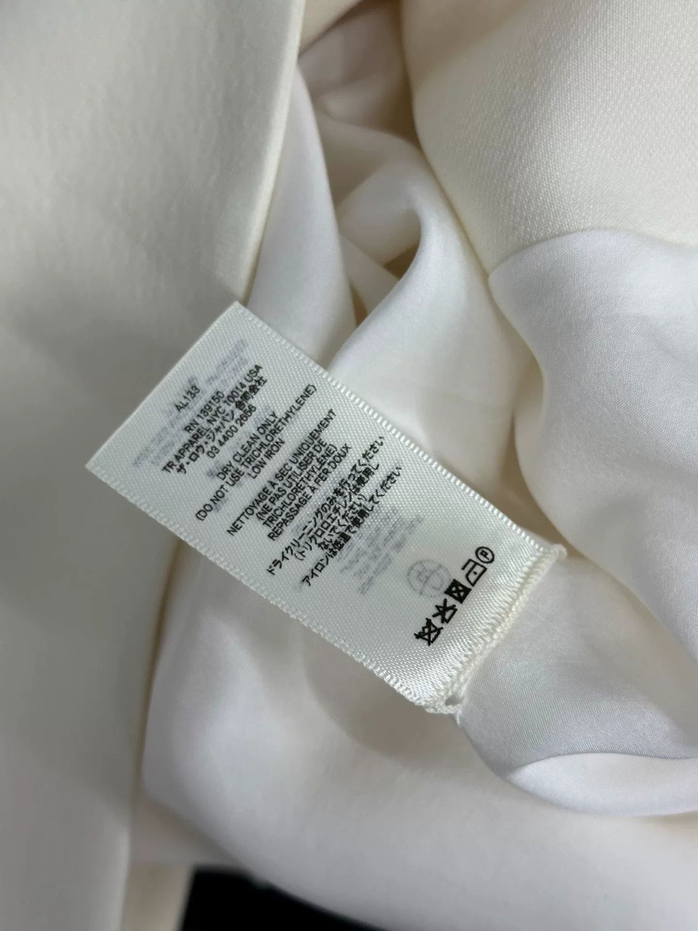 The Row The Row White Blazer Jacket Size US M / EU 48-50 / 2 - 5 Thumbnail