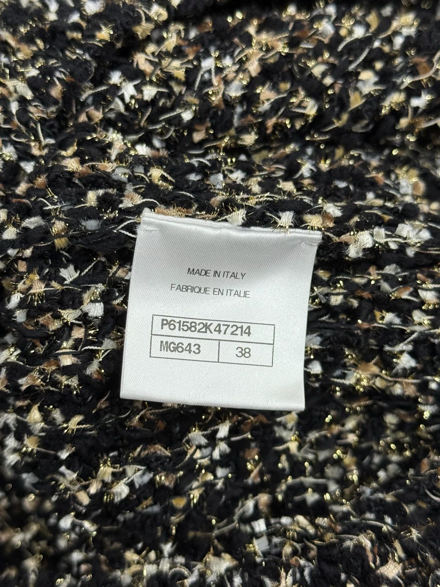 Chanel Chanel Egypt Series Black Gold Sweater Size US M / EU 48-50 / 2 - 5 Thumbnail