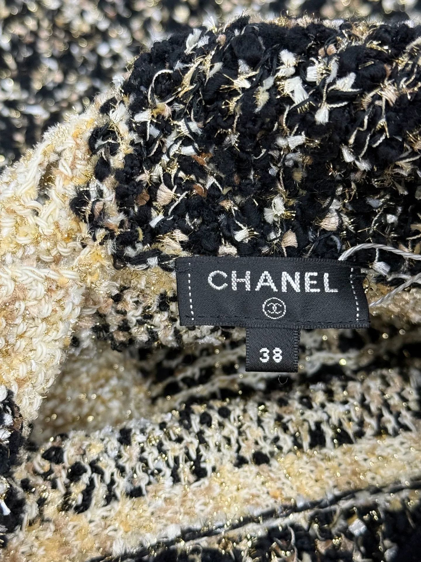 Chanel Chanel Egypt Series Black Gold Sweater Size US M / EU 48-50 / 2 - 4 Thumbnail