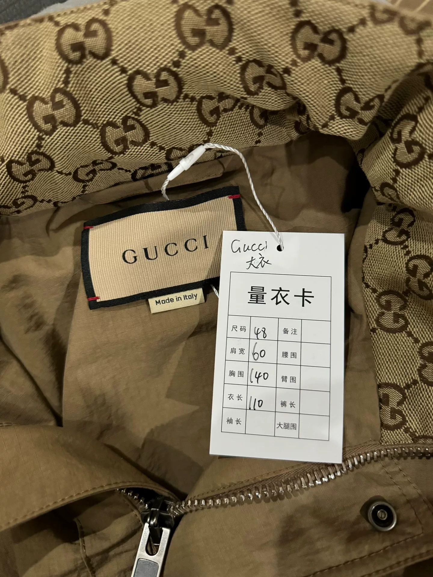 Gucci Gucci New Trench Coat Size 48 Size US M / EU 48-50 / 2 - 5 Thumbnail