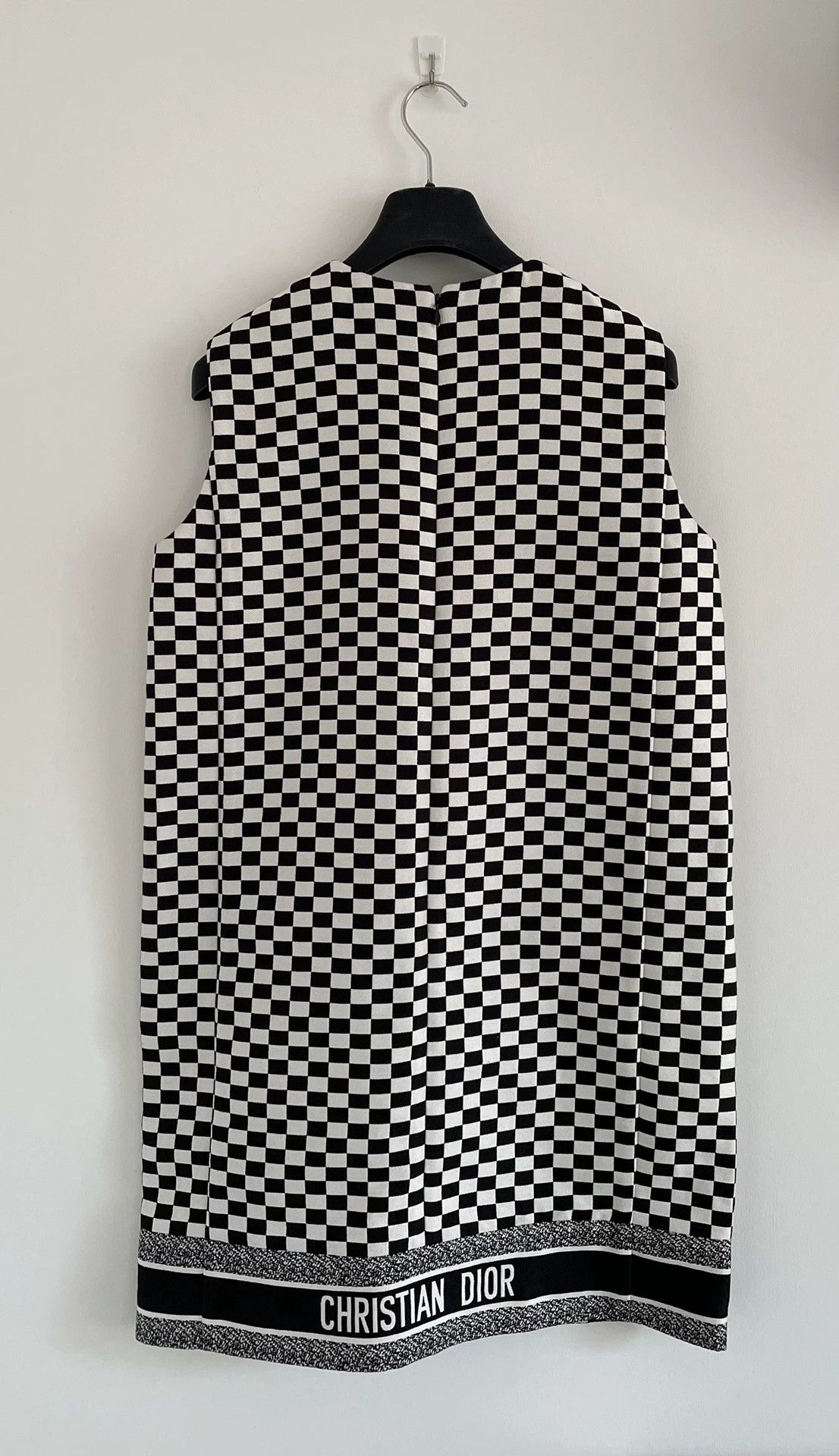 Dior dior classic black and white check dress Size US 38 / EU 54 - 2 Thumbnail