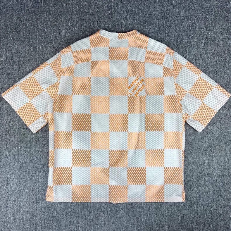 Louis Vuitton Louis Vuitton Checkerboard Shirt WM25712 Size US L / EU 52-54 / 3 - 2 Thumbnail