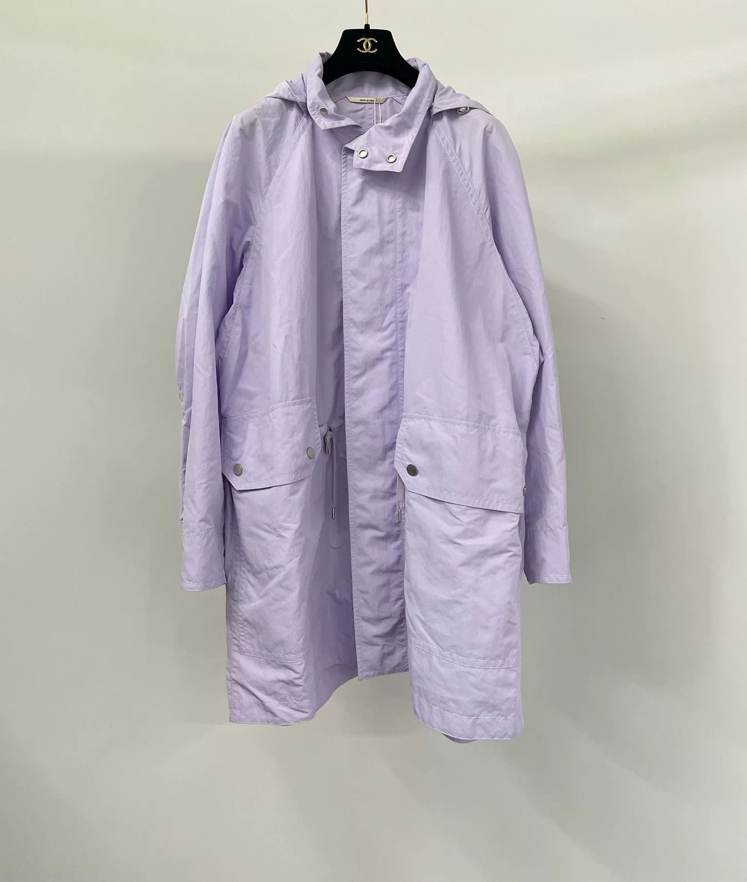 Hermes Hermes Purple Long Trench Coat Size US M / EU 48-50 / 2 - 3 Thumbnail