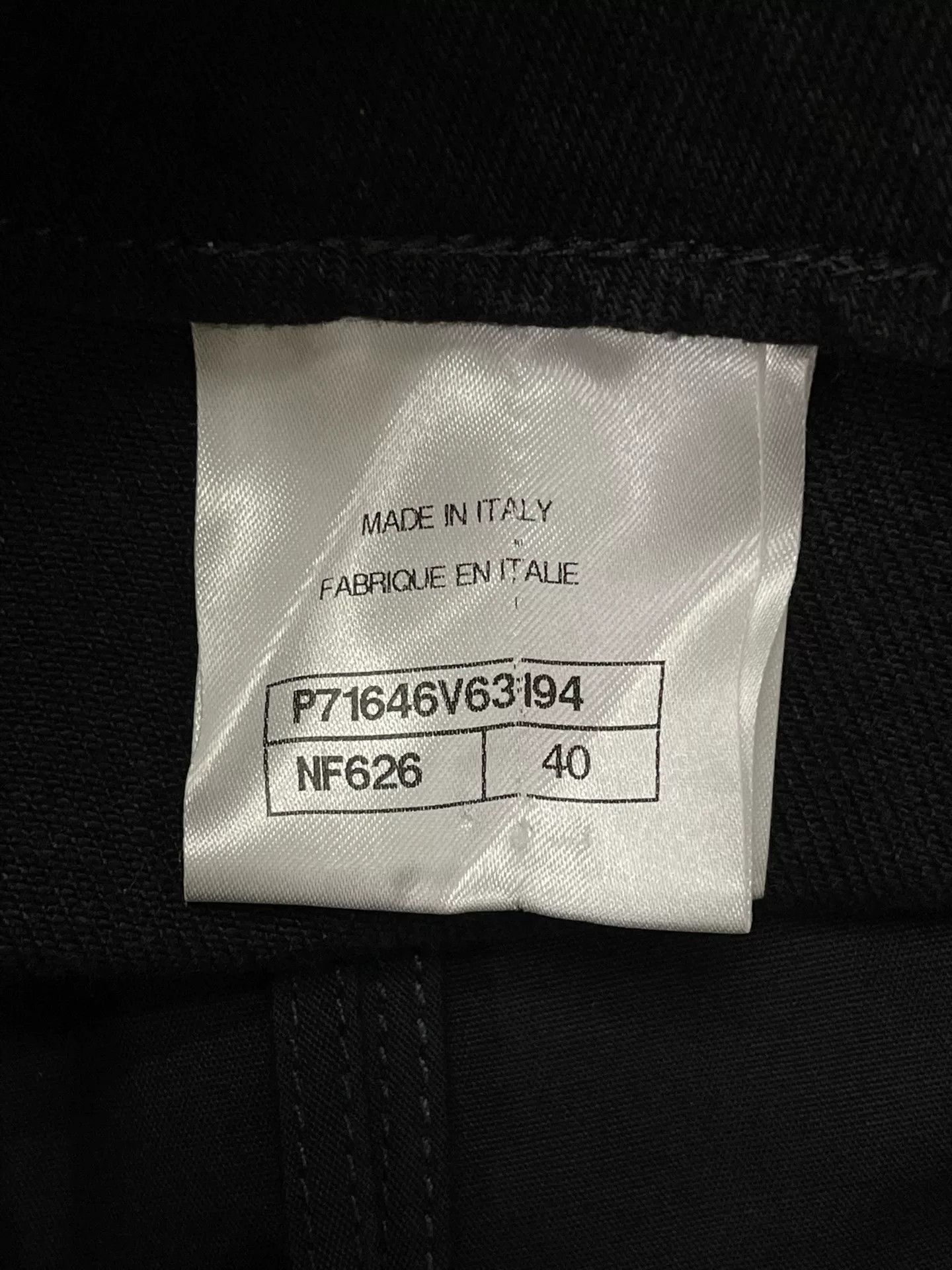 Chanel Chanel Black Denim Mesh Panel Pants Size US 36 / EU 52 - 4 Thumbnail