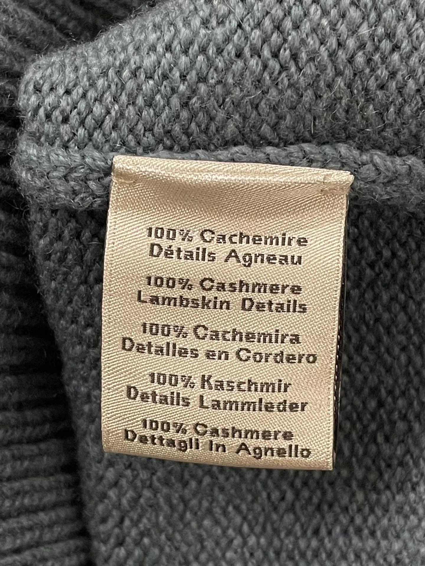 Hermes Hermes Blue Colorblock Cashmere Sweater Size US M / EU 48-50 / 2 - 5 Thumbnail