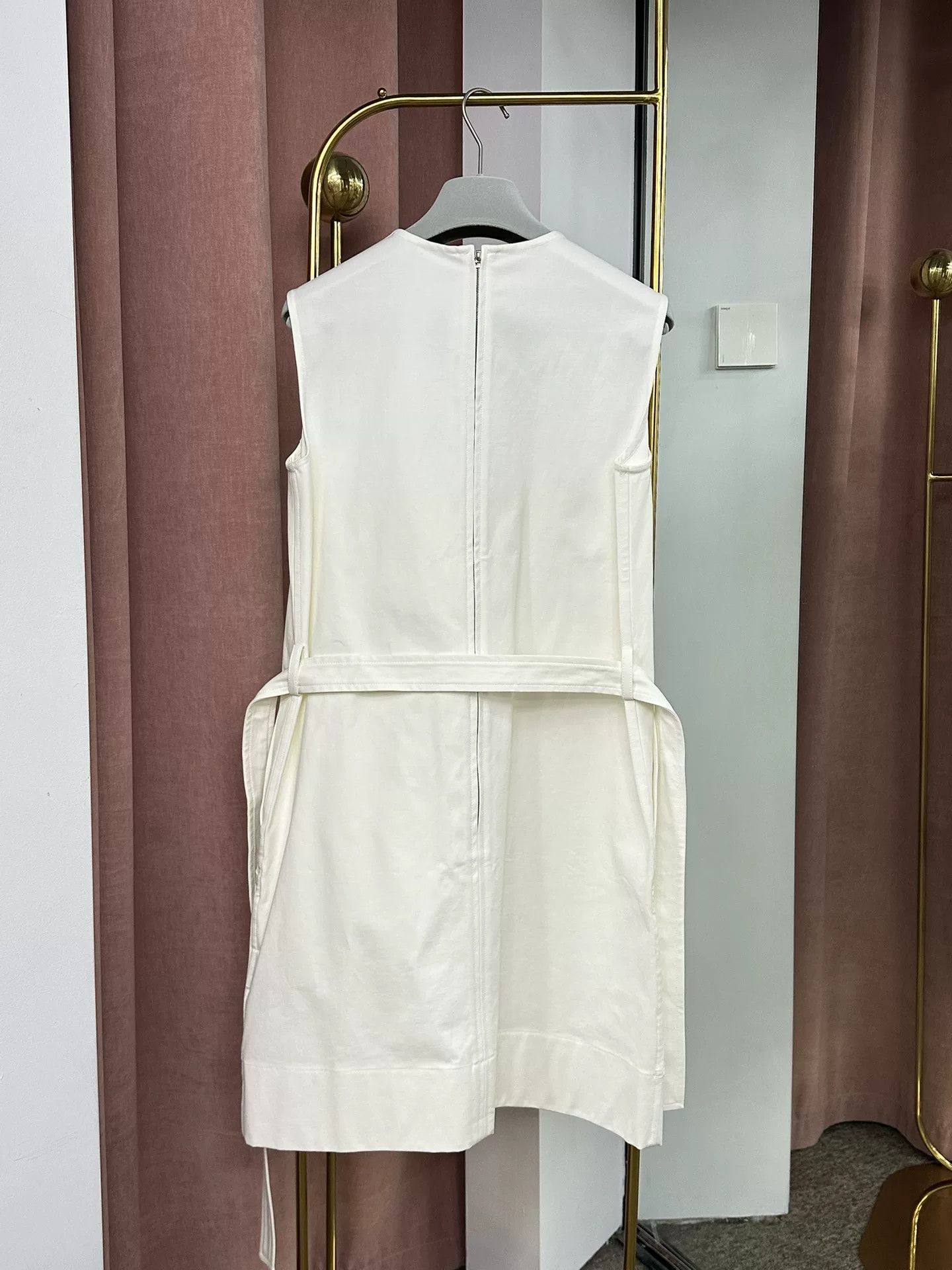 Hermes Hermès Sleeveless White Dress Size US S / EU 44-46 / 1 - 3 Thumbnail
