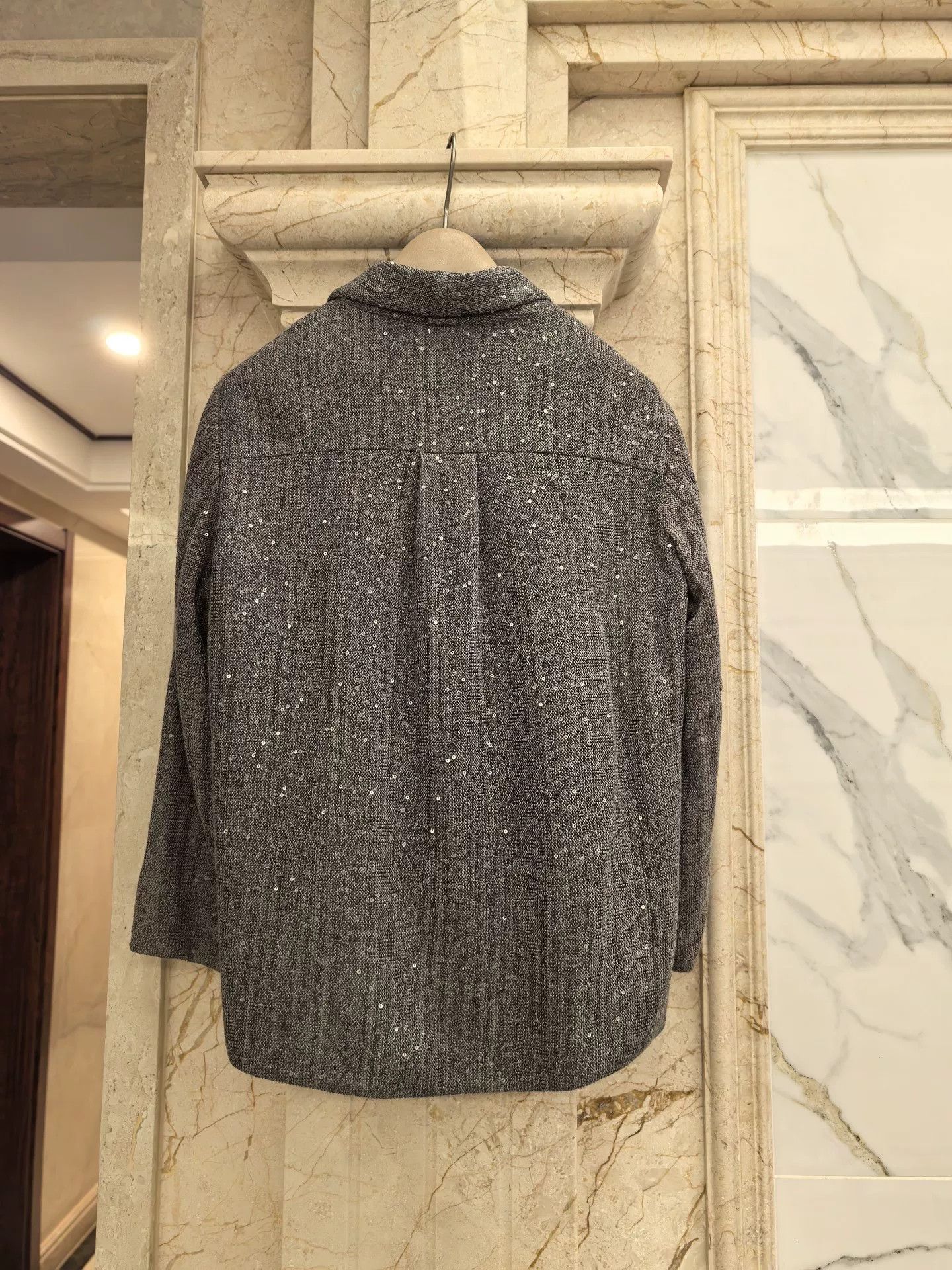 Brunello Cucinelli Brunello Cucinelli Silk-Linen Blazer Size US M / EU 48-50 / 2 - 2 Thumbnail