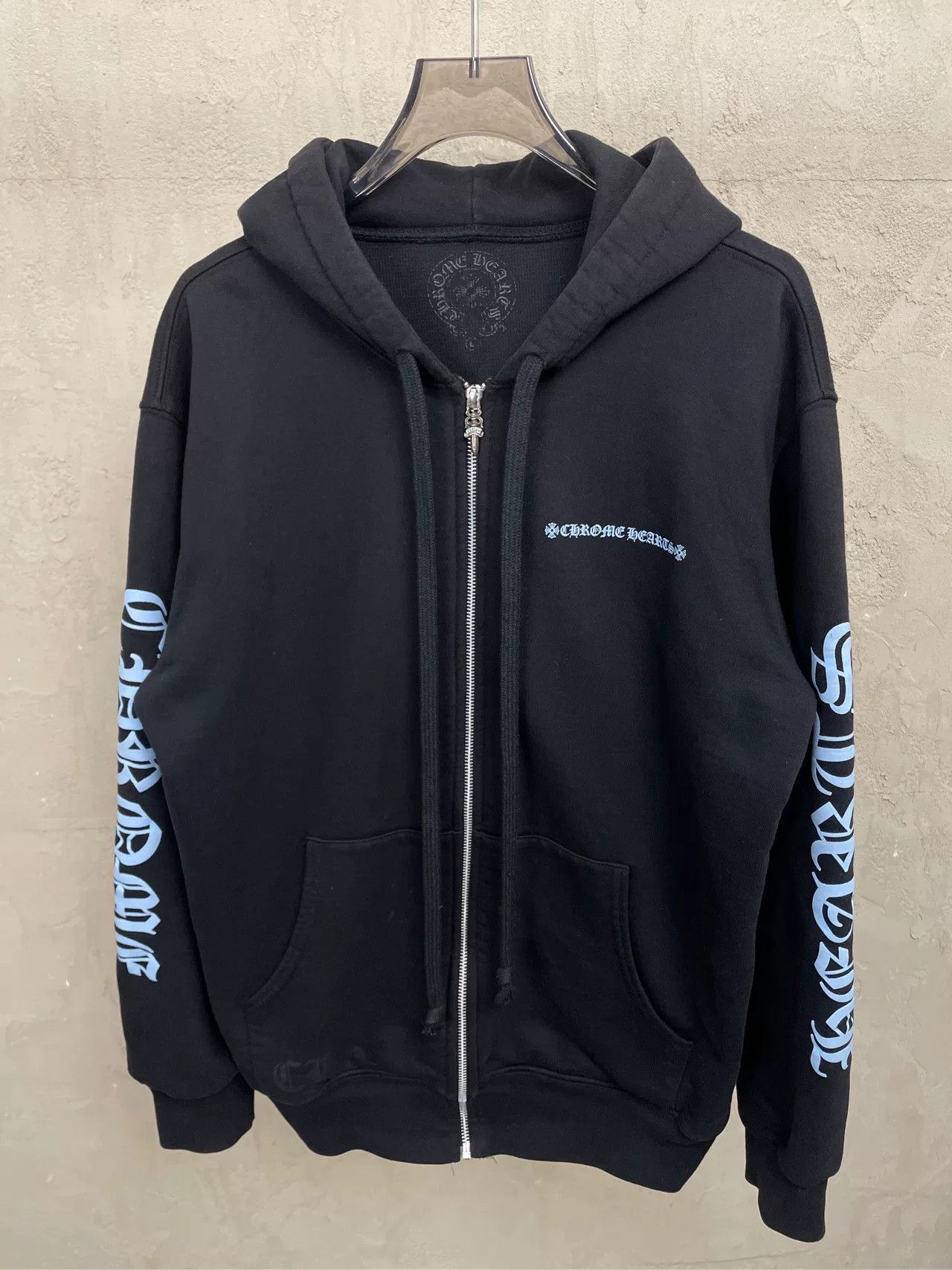 Chrome Hearts Chrome Hearts Black Zip Hoodie Limited Size US L / EU 52-54 / 3 - 5 Thumbnail