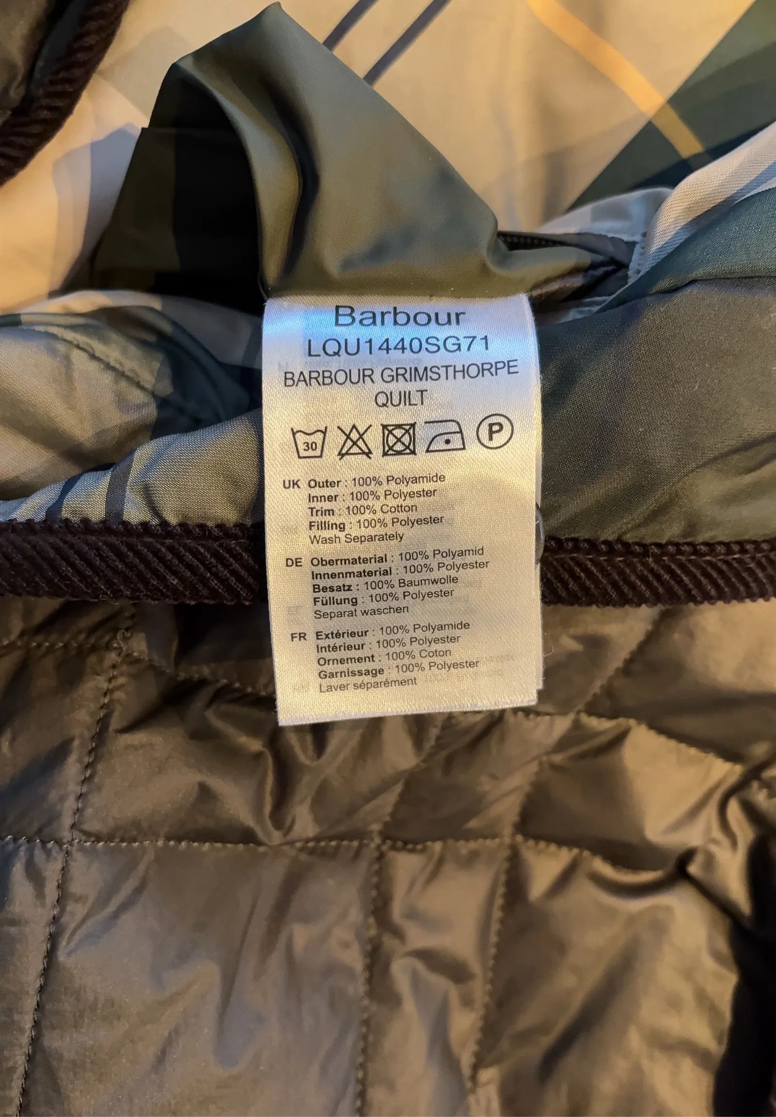 Barbour Barbour Barbour Grimsthorpe quilt LQU1440sG71 Coat Size M / US 6-8 / IT 42-44 - 4 Thumbnail