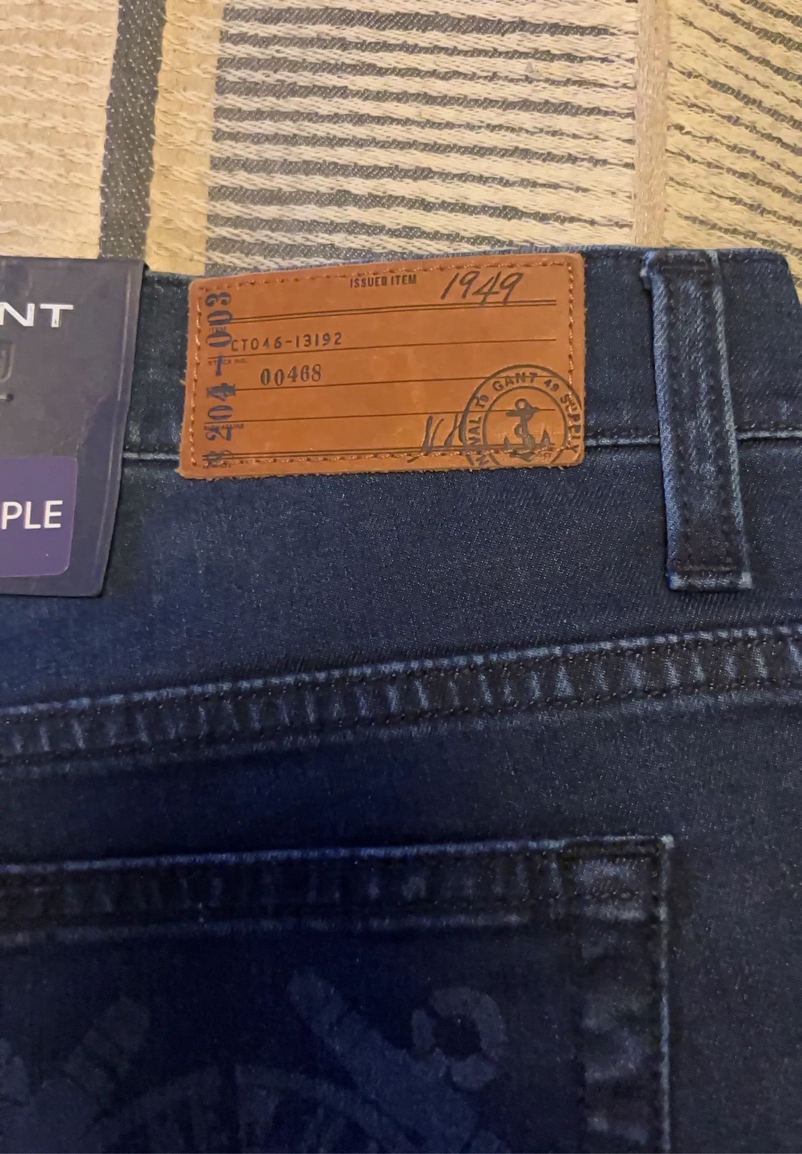 Gant Gant Nn dawn cobalt blue pants Jeans Size 28" / US 6 / IT 42 - 3 Thumbnail