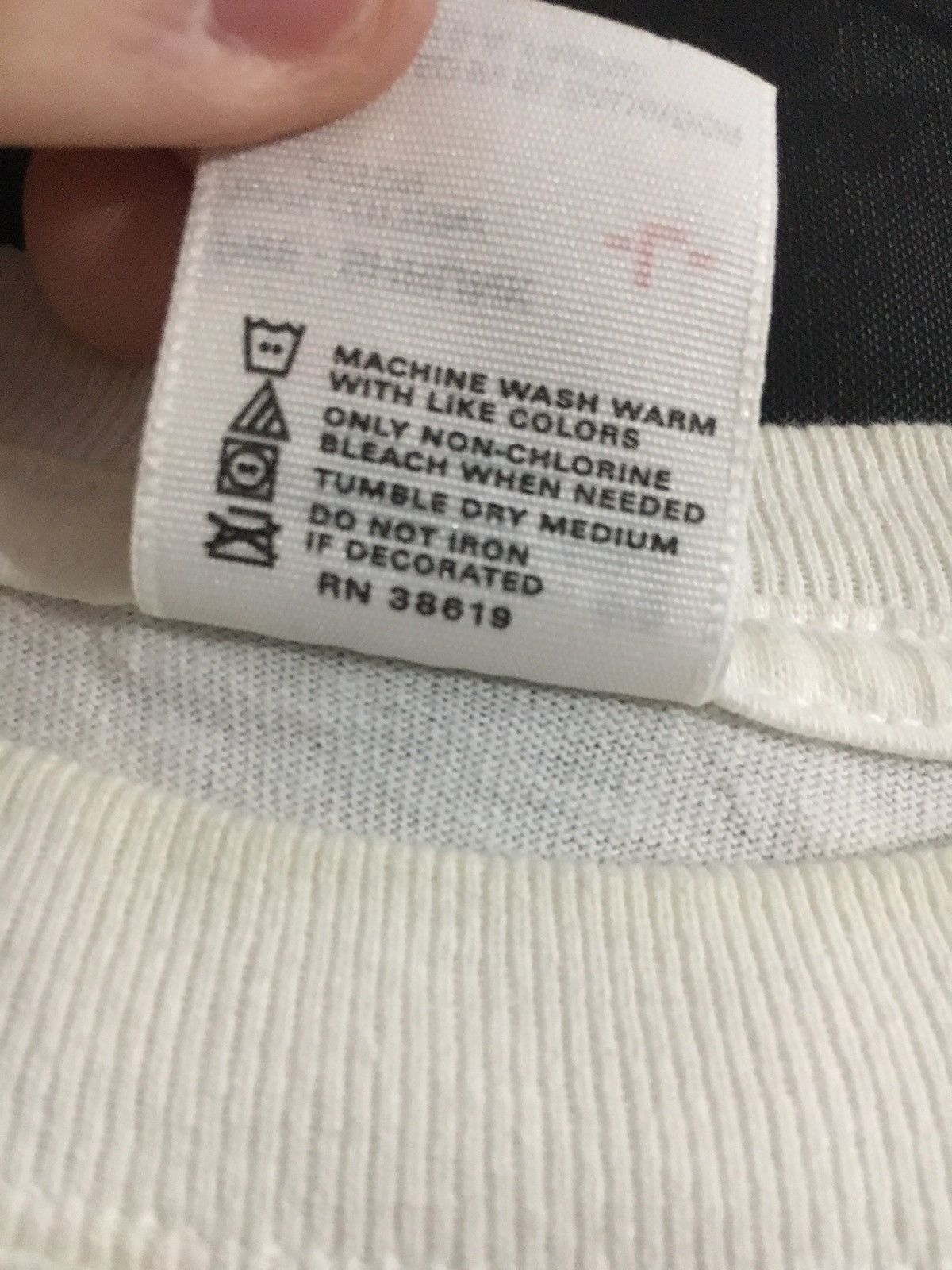 Anvil Nirvana In Utero vintage tee 1993 | Grailed