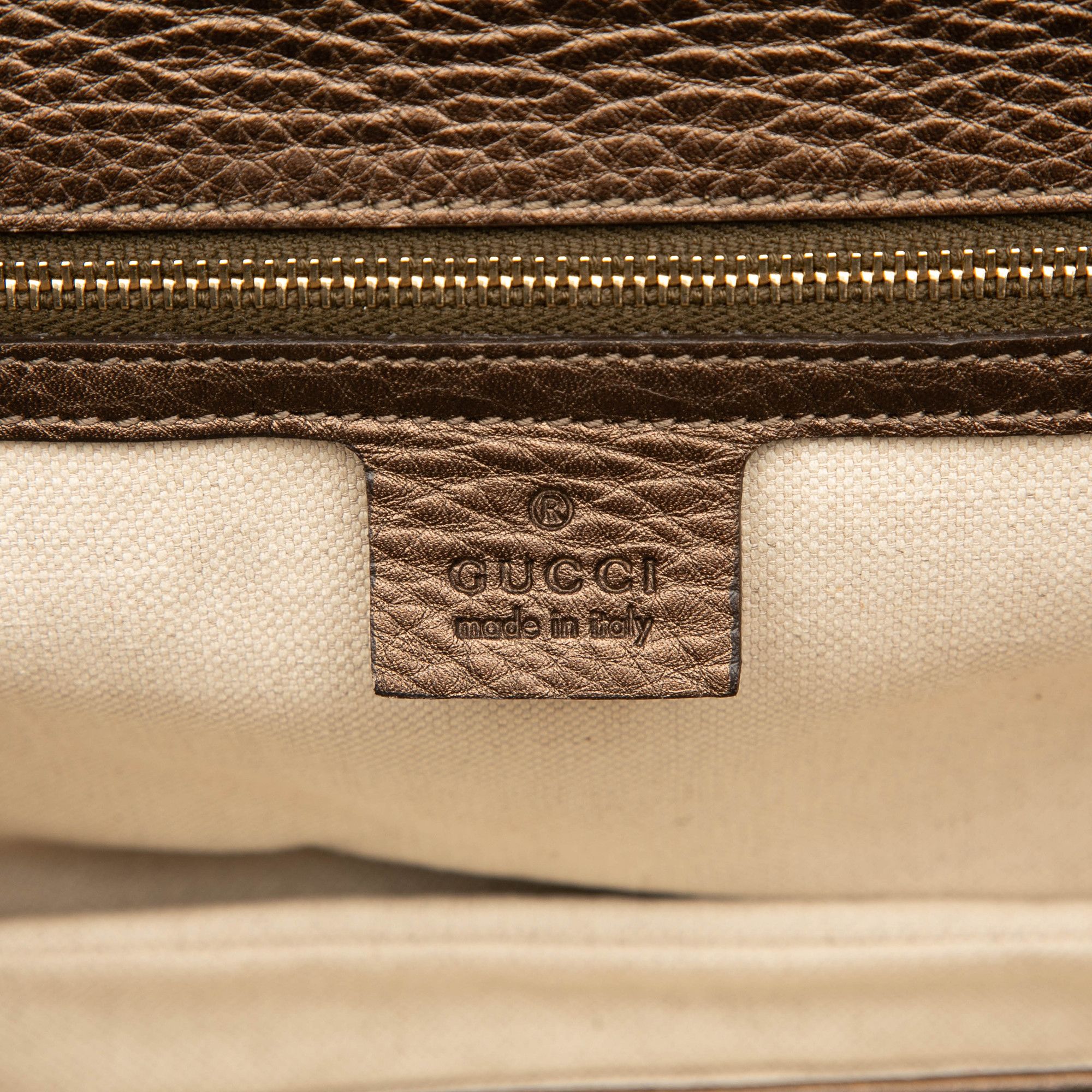 Gucci Gucci Medium Leather New Bamboo Satchel Size ONE SIZE - 5 Thumbnail