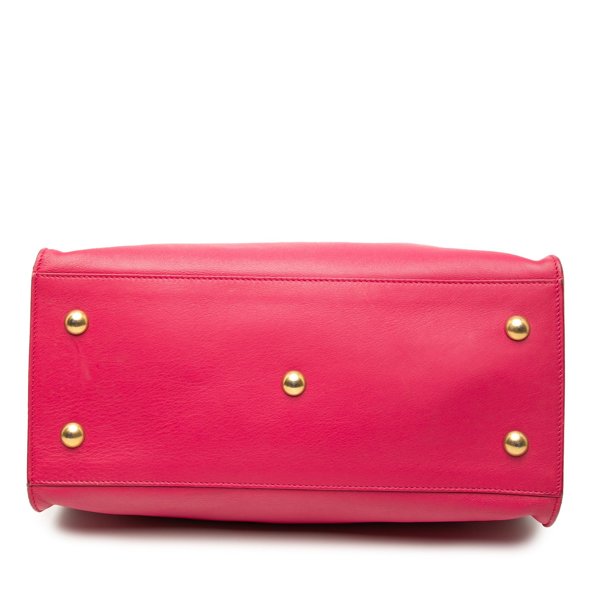 Yves Saint Laurent Yves Saint Laurent Small Calfskin Cabas Chyc Satchel Size ONE SIZE - 3 Thumbnail