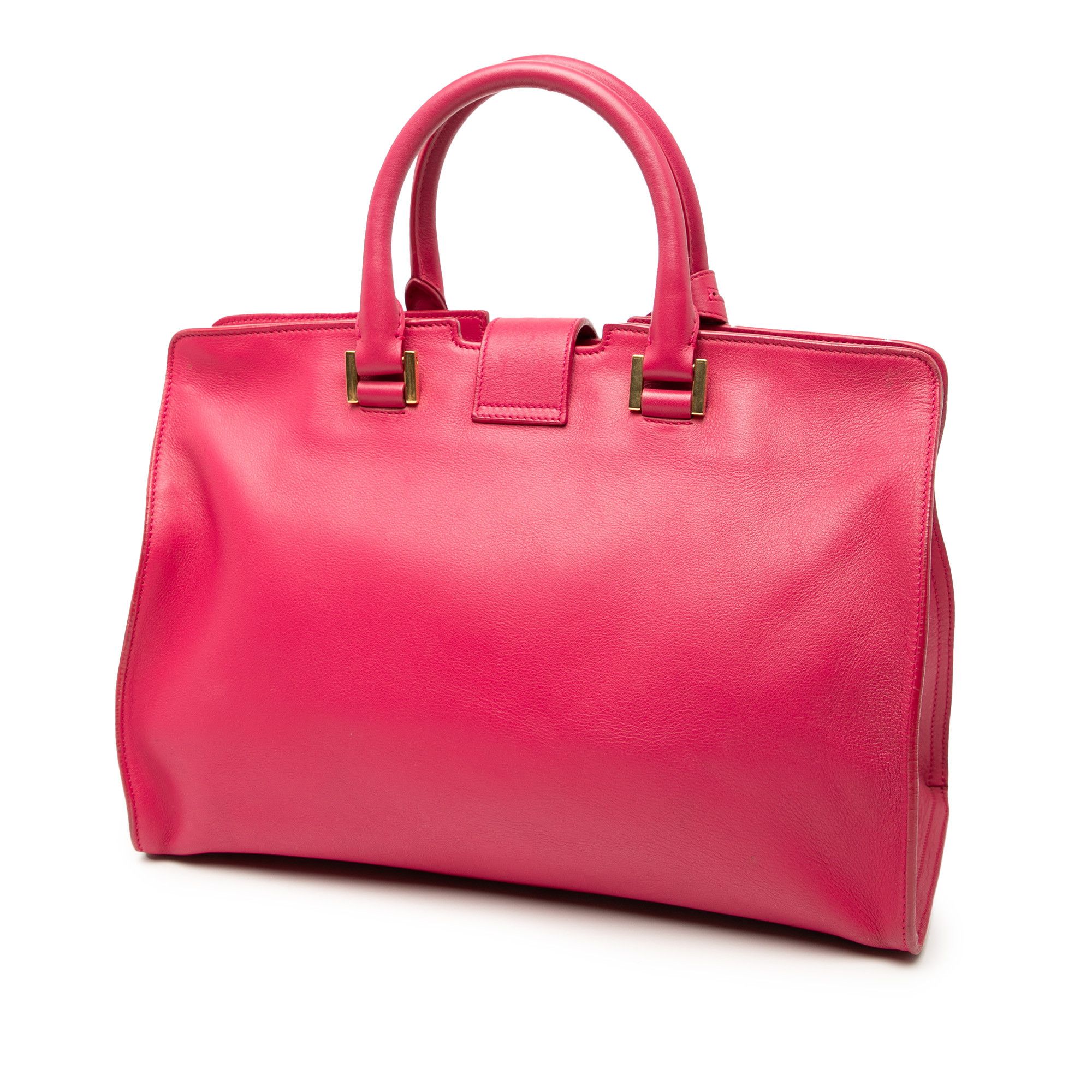 Yves Saint Laurent Yves Saint Laurent Small Calfskin Cabas Chyc Satchel Size ONE SIZE - 2 Thumbnail