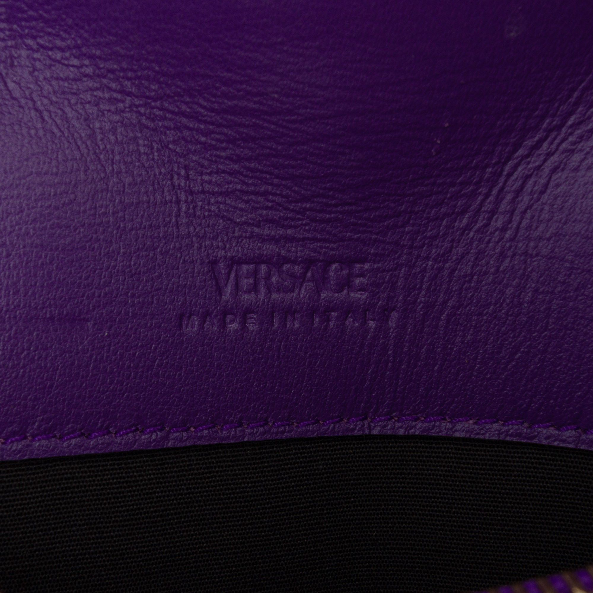 Versace Versace Leather Greca Goddess Wallet on Chain Size ONE SIZE - 5 Thumbnail