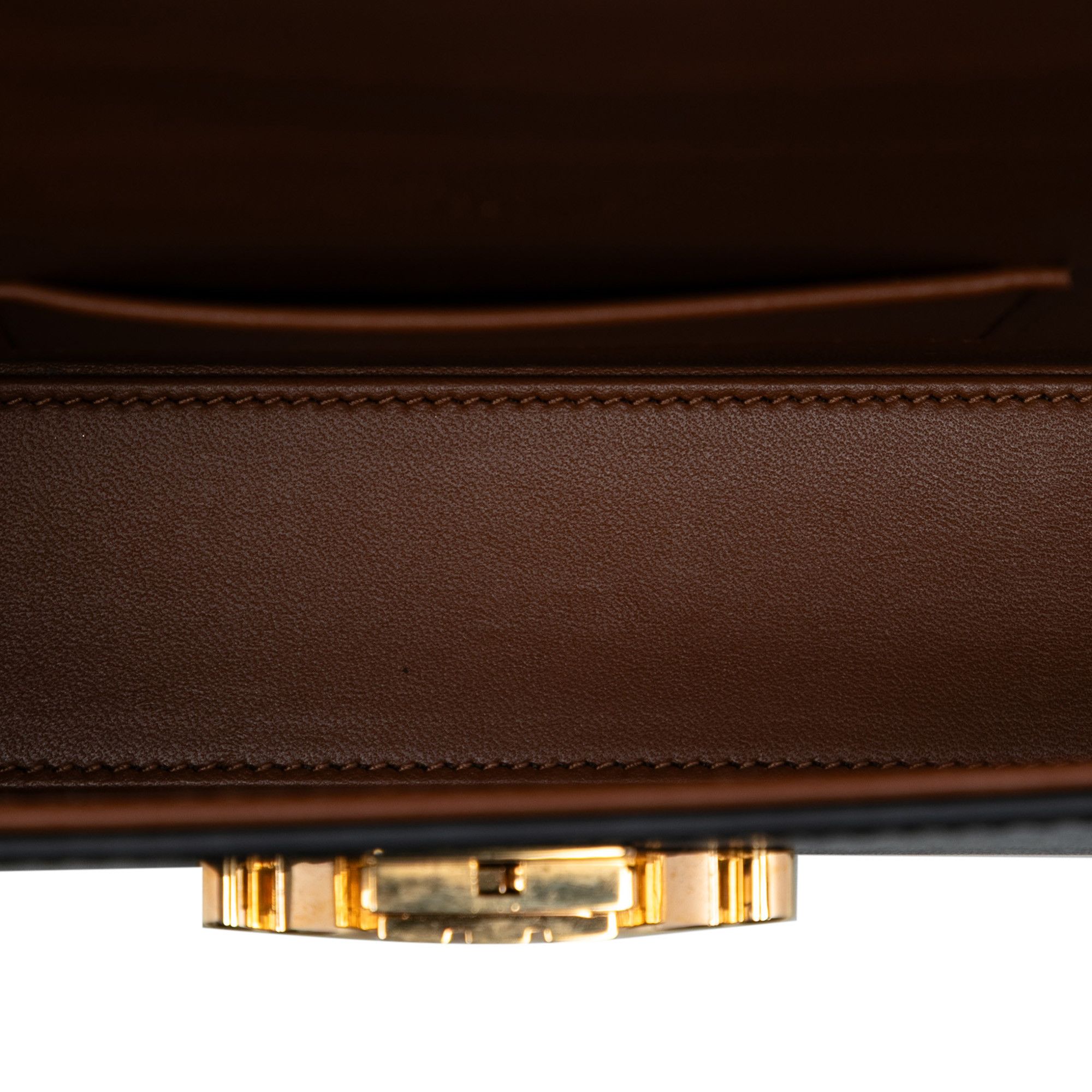 Celine Celine Triomphe Coated Canvas Box Top Handle Bag Size ONE SIZE - 4 Thumbnail