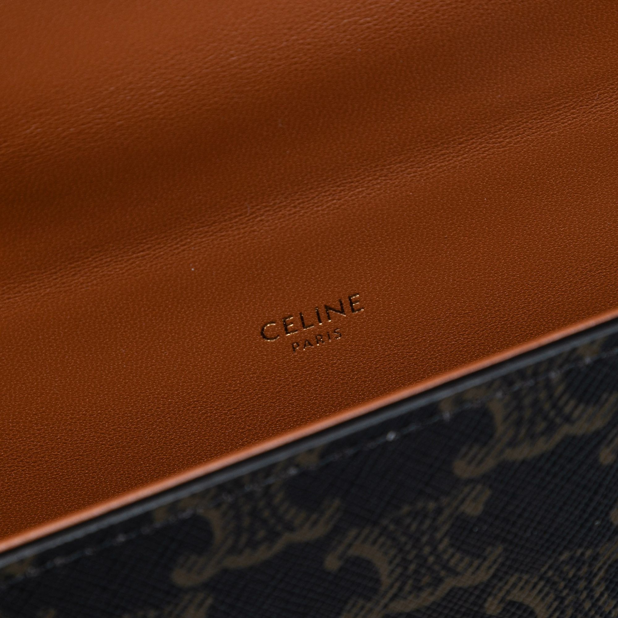 Celine Celine Triomphe Coated Canvas Box Top Handle Bag Size ONE SIZE - 5 Thumbnail