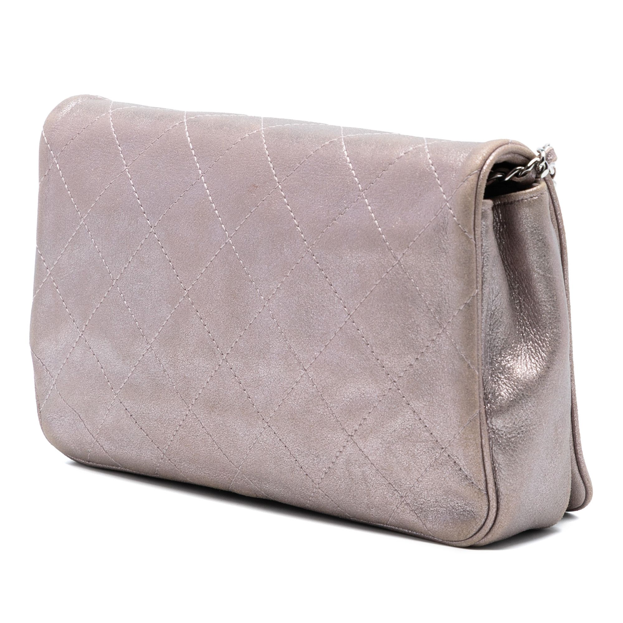 Chanel Chanel CC Quilted Metallic Lambskin Wallet On Chain Size ONE SIZE - 2 Thumbnail