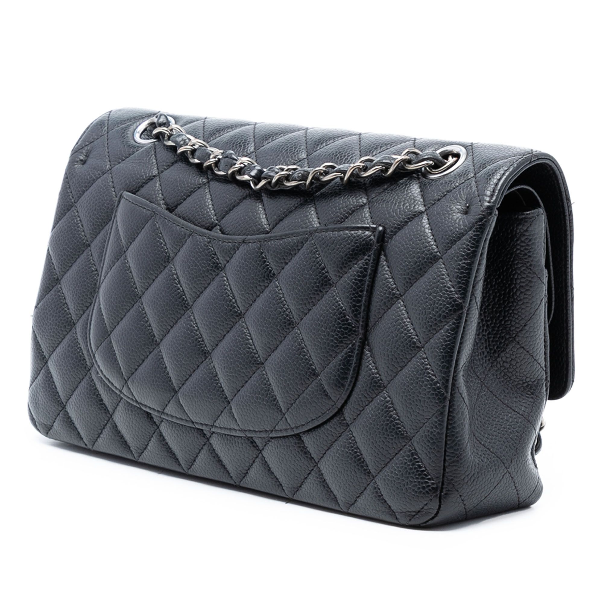 Chanel Chanel Medium Classic Caviar Double Flap Size ONE SIZE - 2 Thumbnail