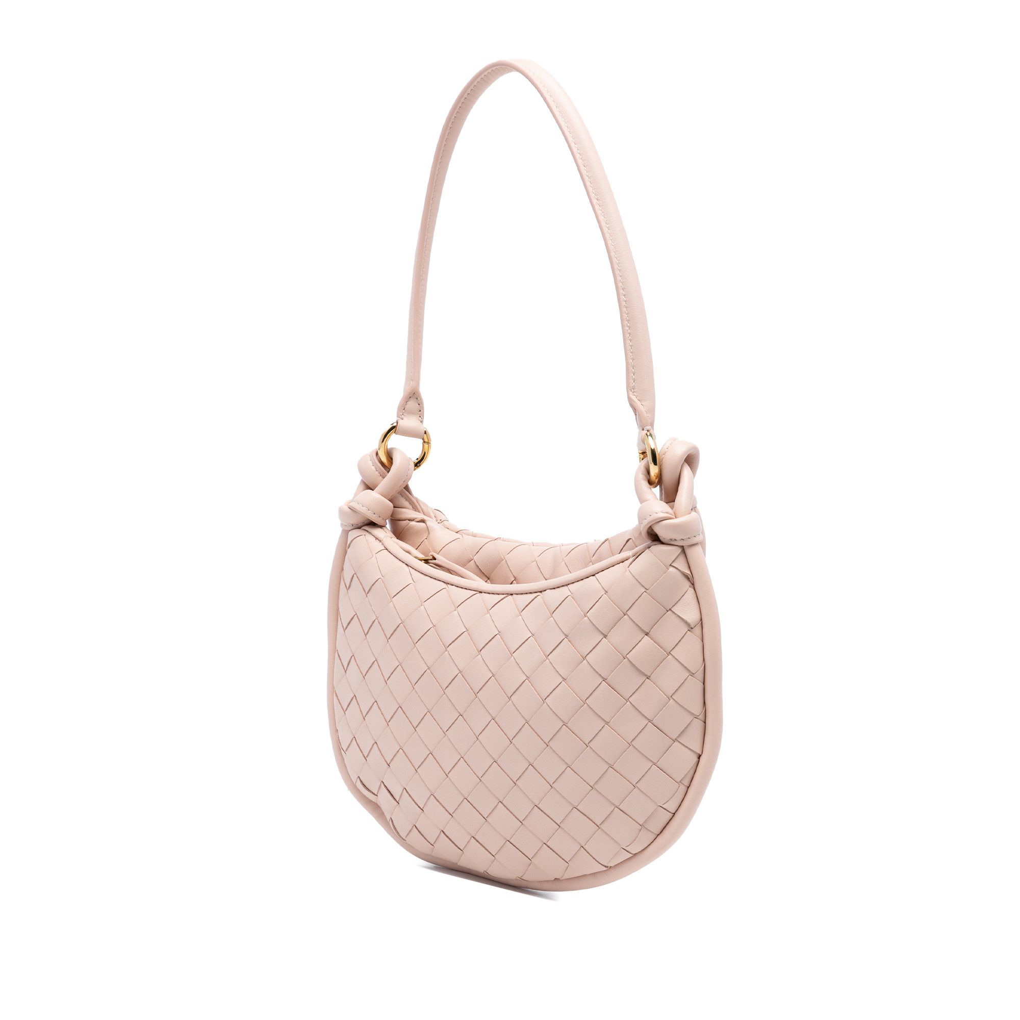 Bottega Veneta Bottega Veneta Small Nappa Intrecciato Gemelli Hobo Size ONE SIZE - 2 Thumbnail