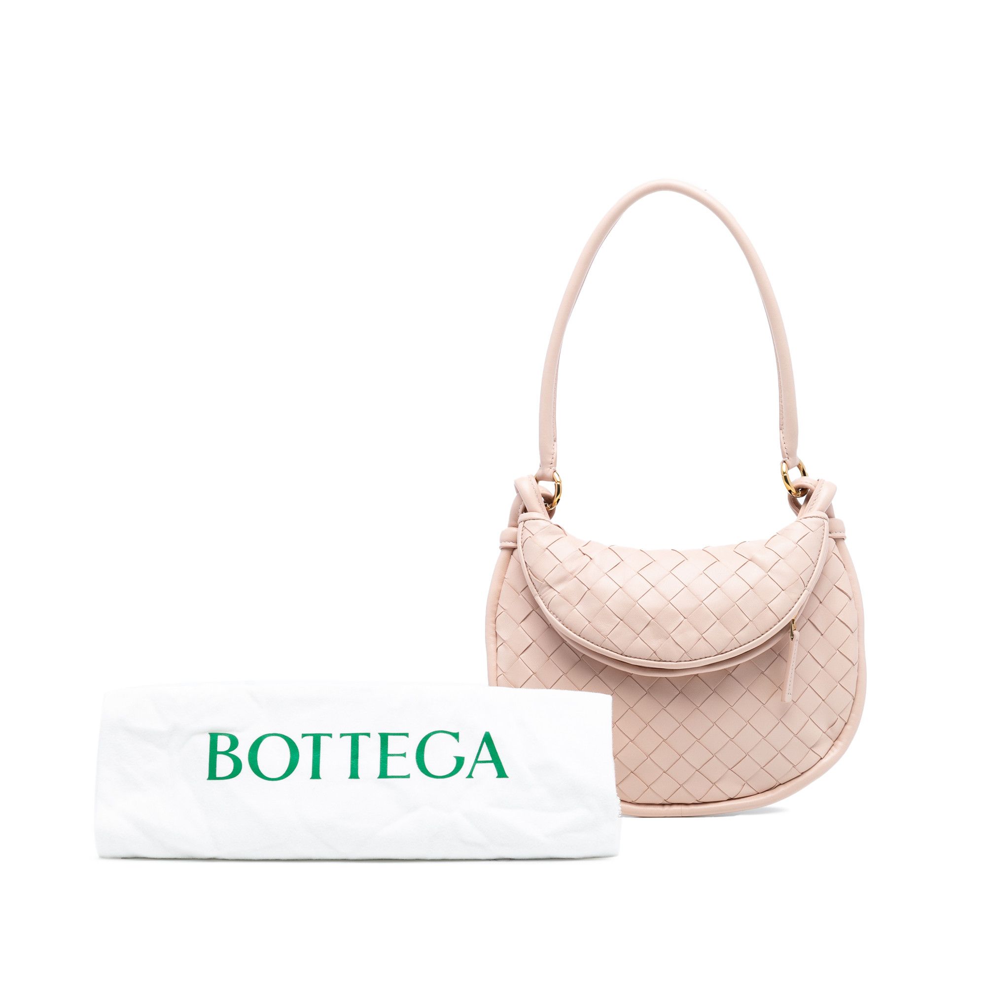 Bottega Veneta Bottega Veneta Small Nappa Intrecciato Gemelli Hobo Size ONE SIZE - 8 Thumbnail