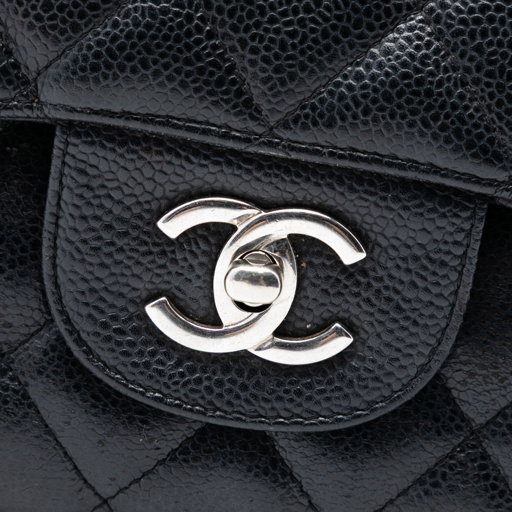Chanel Chanel Jumbo Classic Caviar Double Flap Size ONE SIZE - 5 Thumbnail