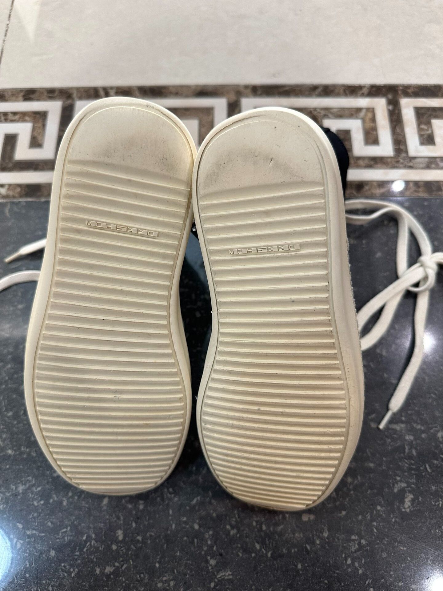 Rick Owens Rick Owens Canvas High-Top Sneakers Size US 5 / IT 35 - 4 Thumbnail