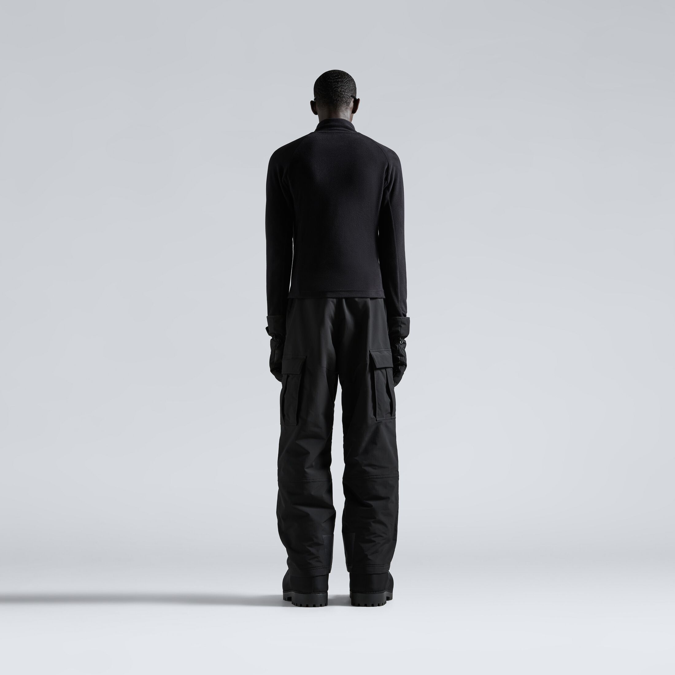 Balenciaga 3B SPORTS ICON ZIP-UP JACKET IN BLACK Size US M / EU 48-50 / 2 - 3 Thumbnail