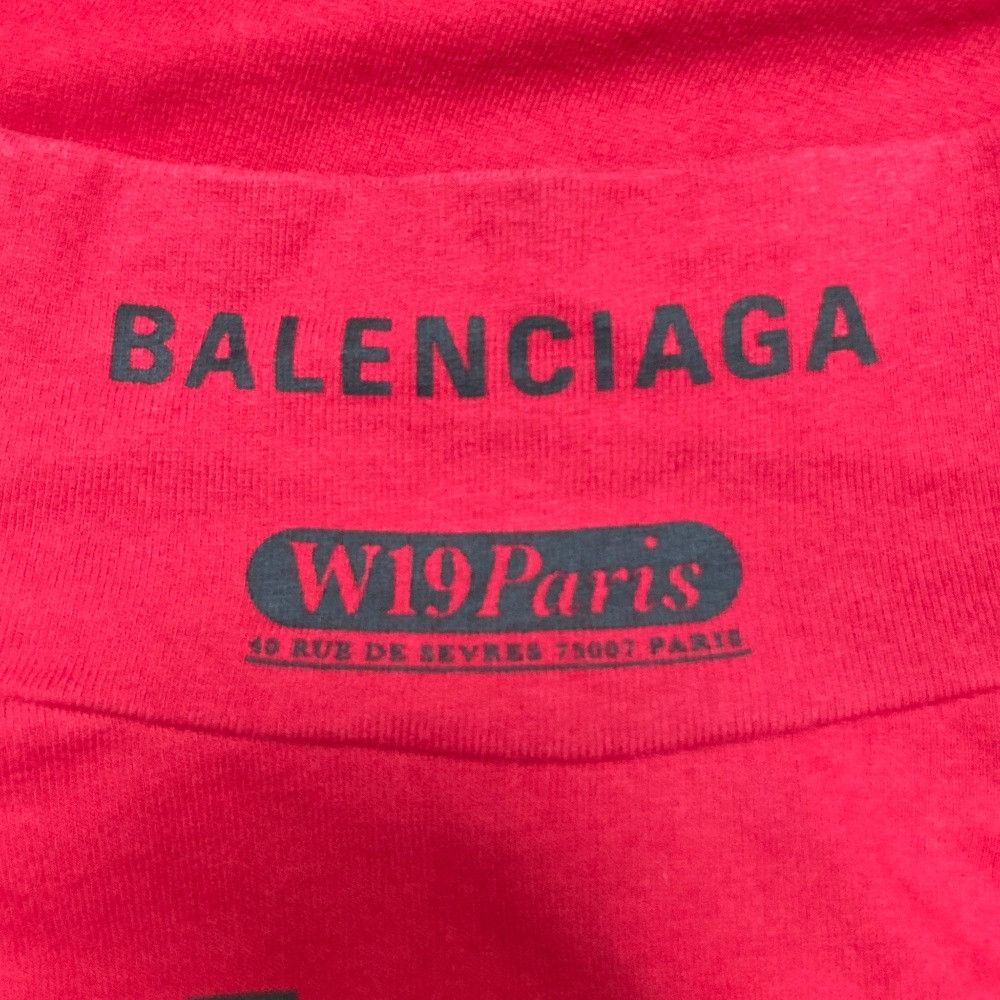 Balenciaga Balenciaga Balenciaga Multi Logo Cotton Turtleneck T-shirt Others Tops 594582 DUTY FREE for USA Size ONE SIZE - 5 Thumbnail