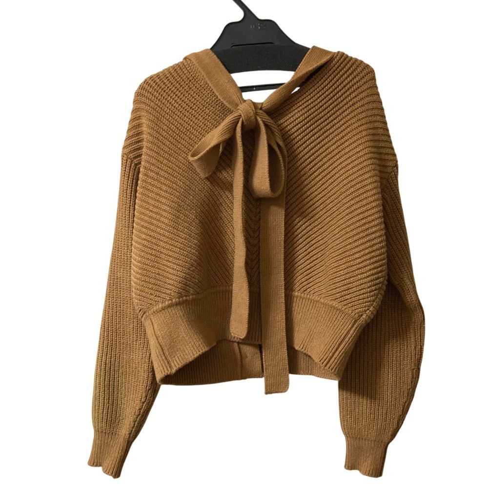 Other Other ADEAM Ribbon Knit Cardigan Others Tops 39592 DUTY FREE for USA Size ONE SIZE - 2 Thumbnail