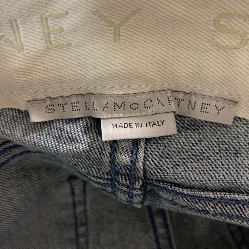 Stella McCartney Stella Mccartney Stella McCartney Star Print Stretch Denim Pants Denim Jeans DUTY FREE for USA Size ONE SIZE - 5 Thumbnail