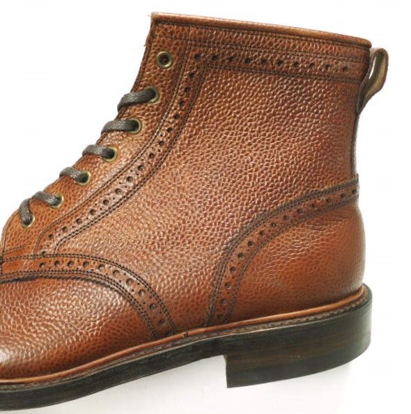 Ralph Lauren Ralph Lauren RRL BOWERY BOOTS MAHOGANY GRAIN Brogue Boots Leather Shoes 823511715001 DUTY FREE for USA Size ONE SIZE - 7 Thumbnail