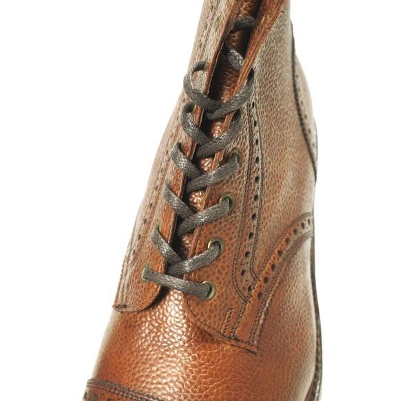 Ralph Lauren Ralph Lauren RRL BOWERY BOOTS MAHOGANY GRAIN Brogue Boots Leather Shoes 823511715001 DUTY FREE for USA Size ONE SIZE - 6 Thumbnail