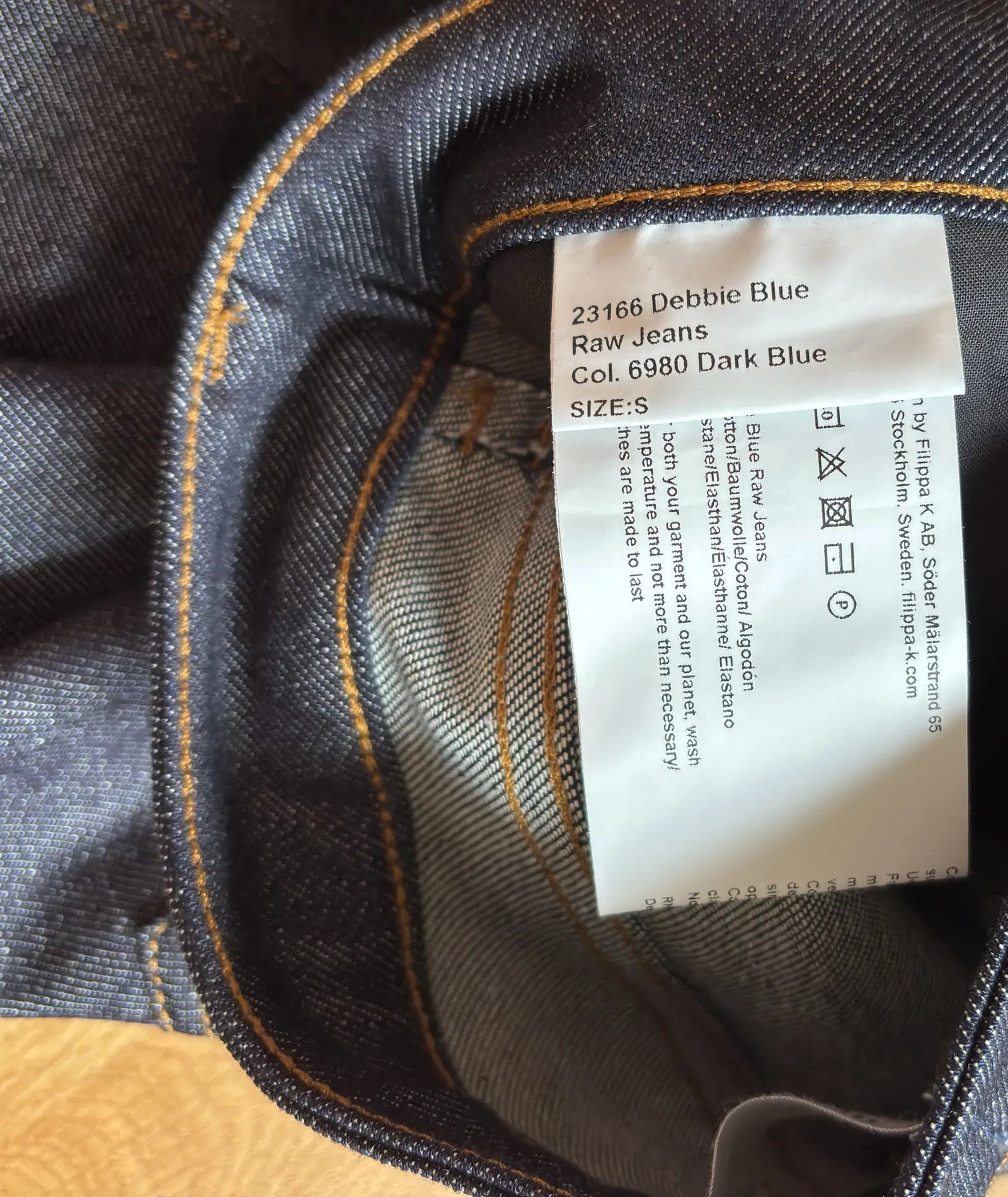 Filippa K Filippa K Debbie Blue Raw Jeans Jeans Size 27" / US 4 / IT 40 - 3 Thumbnail
