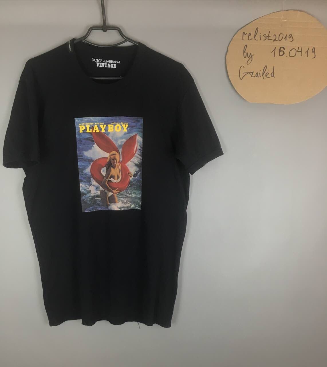 Dolce & Gabbana × Playboy Dolce & Gabbana Rare Playboy T-Shirt 