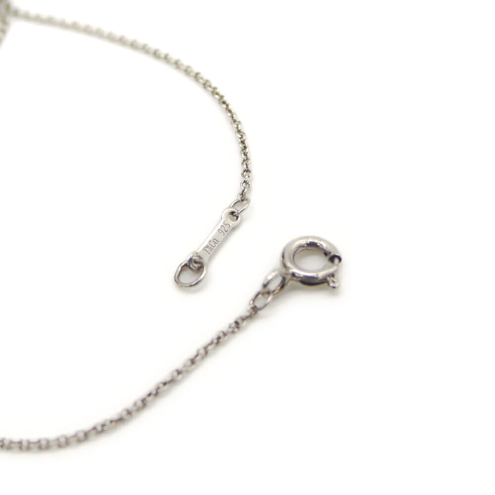 Tiffany & Co. TIFFANY & Co. Tiffany Paloma Picasso Loving Heart Necklace Silver 925 Azuki Chain Size ONE SIZE - 5 Thumbnail