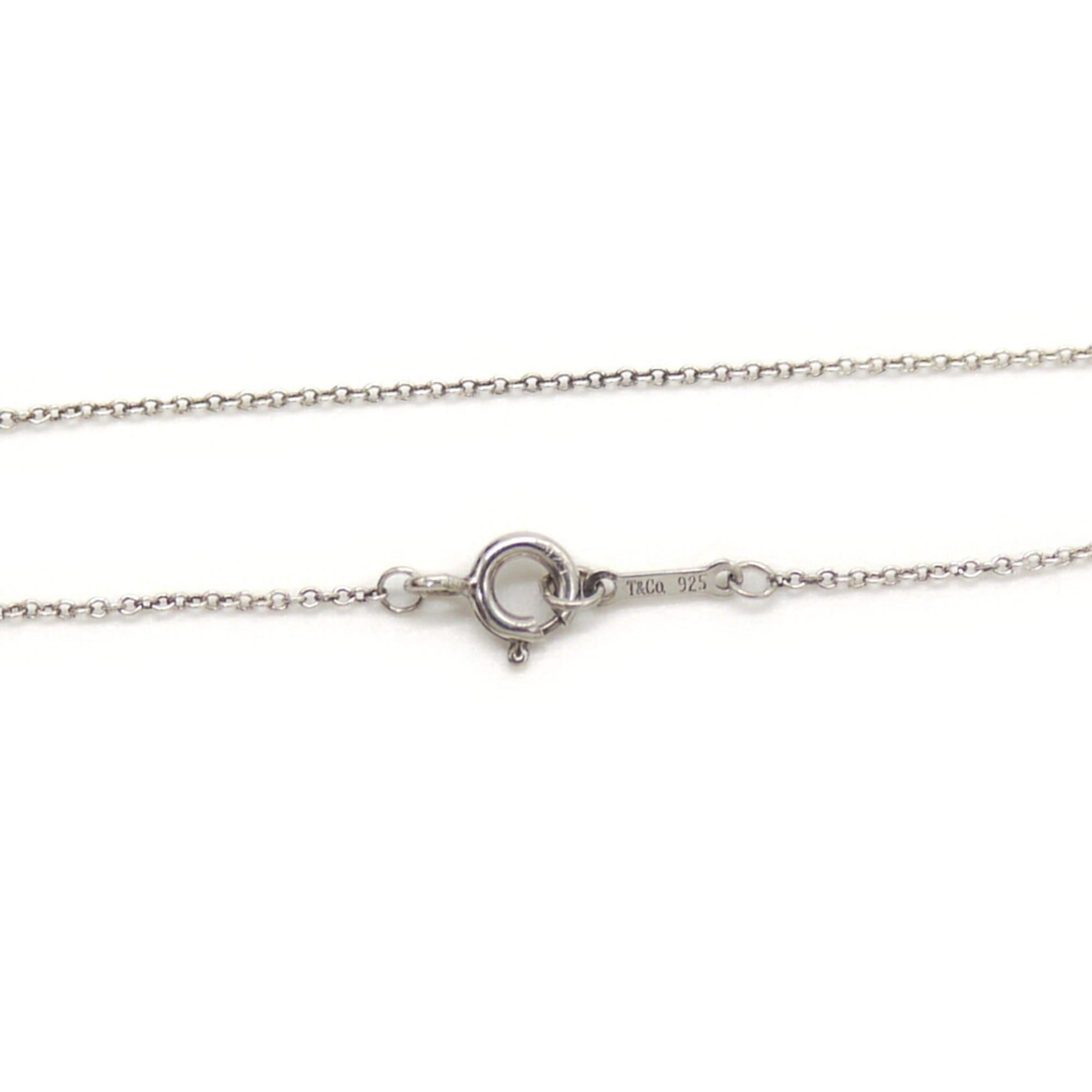 Tiffany & Co. TIFFANY & Co. Tiffany Paloma Picasso Loving Heart Necklace Silver 925 Azuki Chain Size ONE SIZE - 4 Thumbnail