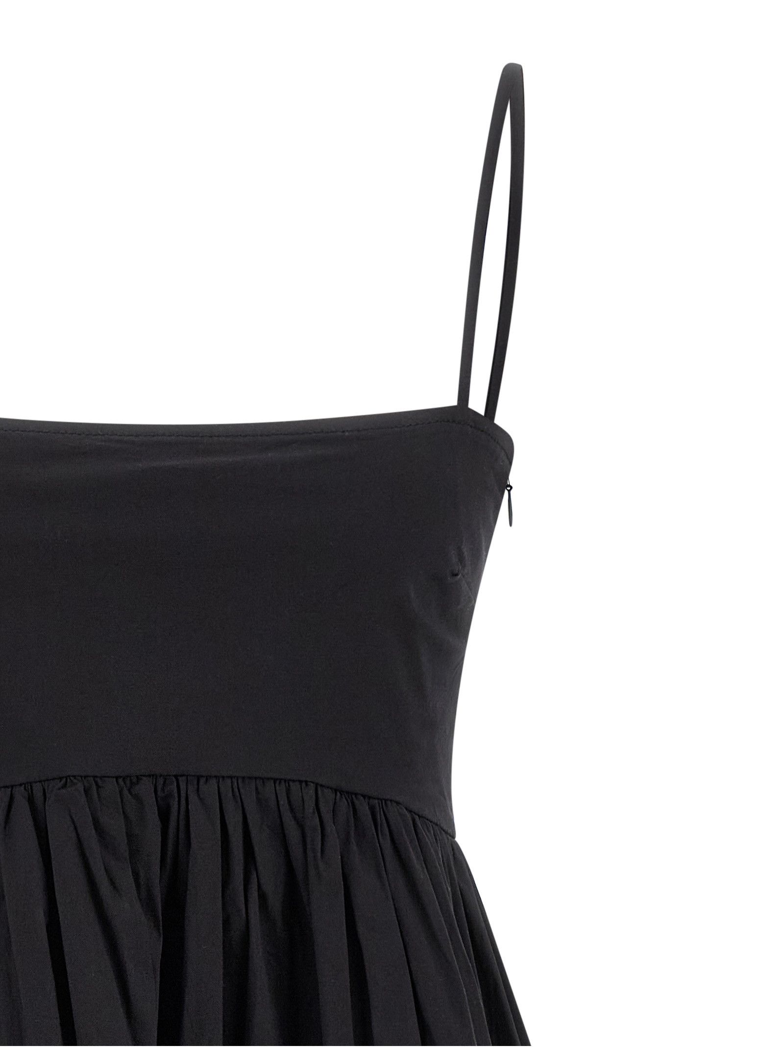 Ganni 'Black Mini Frill' Dress Size XS / US 0-2 / IT 36-38 - 3 Thumbnail